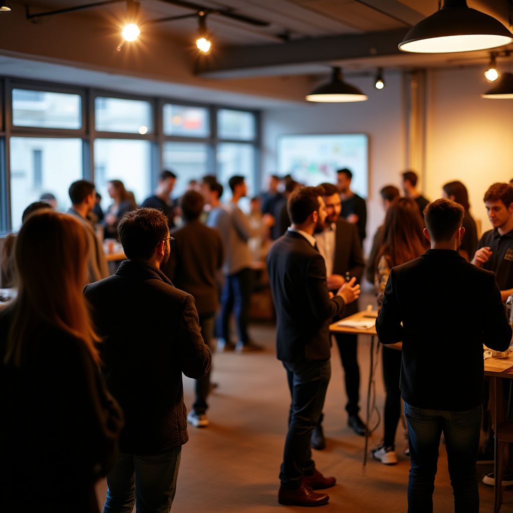 Evento de networking con startups locales