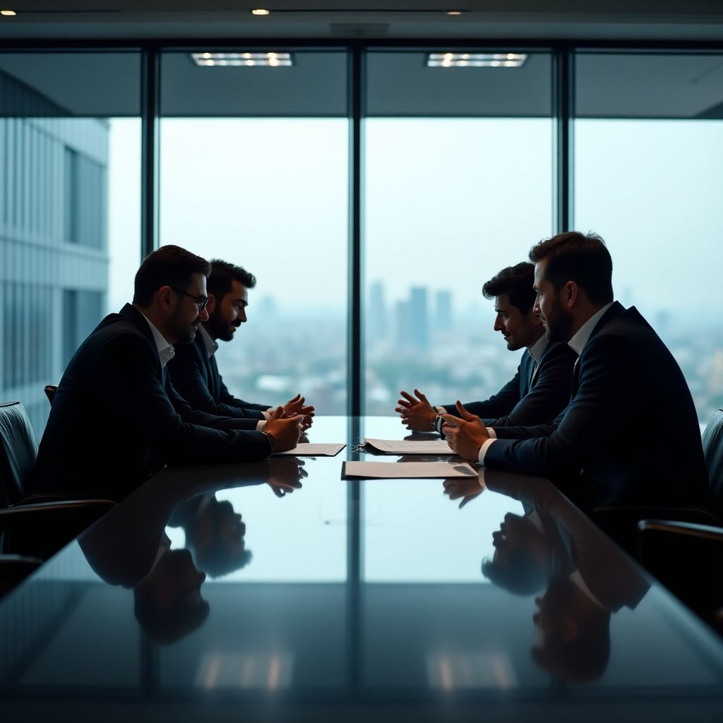 Reunión entre inversores y fundadores de FinTech